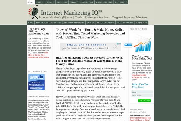 Site using Sharebar plugin