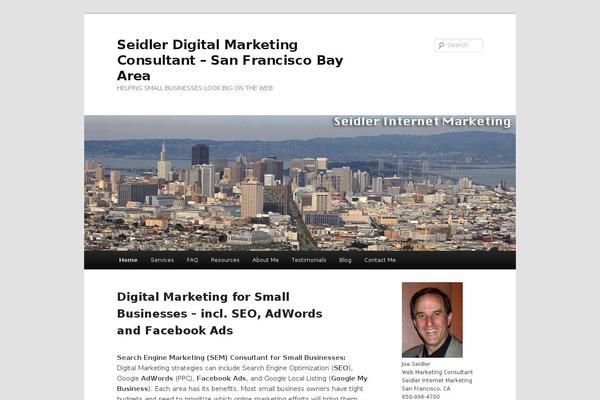Site using Twenty Eleven Theme Extensions plugin