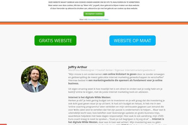 Squared theme site design template sample