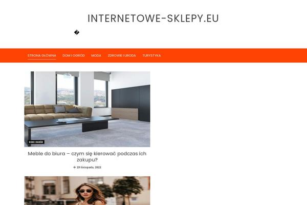Viral-news theme site design template sample