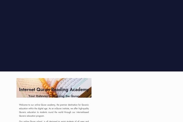 Site using Quran Text and Audio Plugin plugin