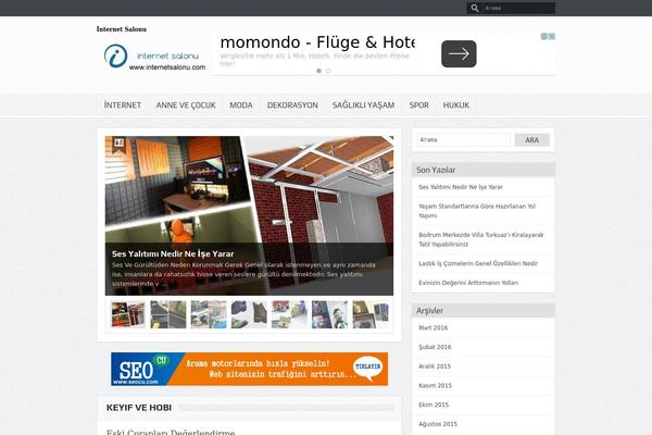 GoodNews theme site design template sample