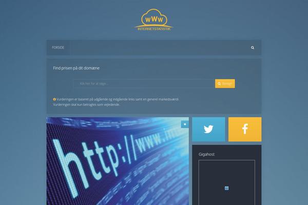 Everest theme site design template sample