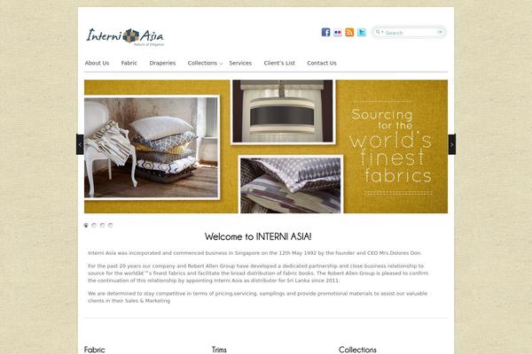 Cloriato theme site design template sample