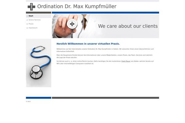 Layout1 theme site design template sample