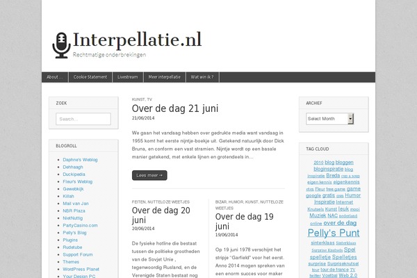 Site using EU Cookie Law plugin