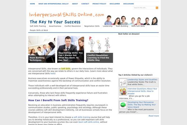 Freshlife theme site design template sample