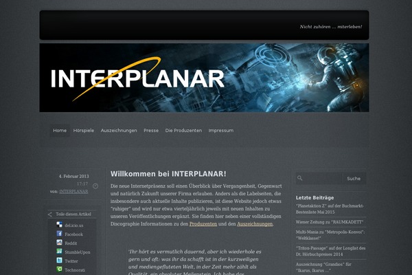 Grey Opaque theme site design template sample