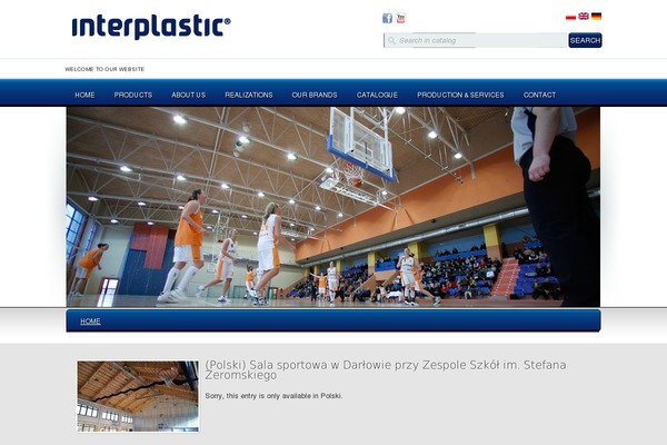 interplastic.pl site used Startup