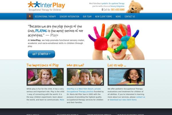 Metric theme site design template sample