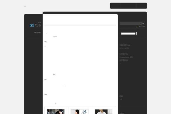monochrome theme site design template sample