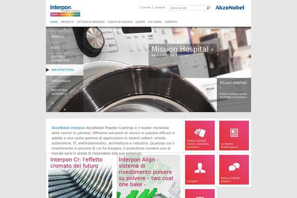Interpon theme site design template sample