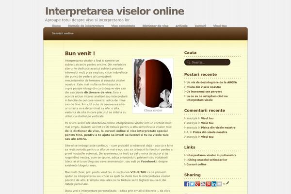 Notepad theme site design template sample