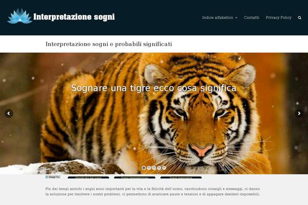 Total theme site design template sample
