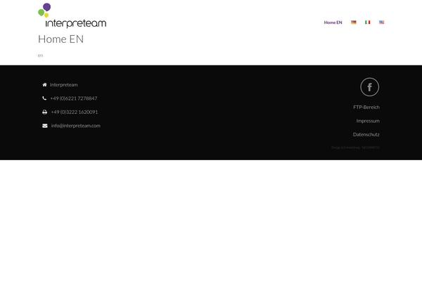 Dynamix theme site design template sample