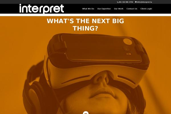 interpretllc.com site used Superspark