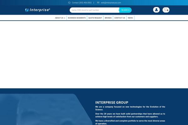 Envo Business theme site design template sample