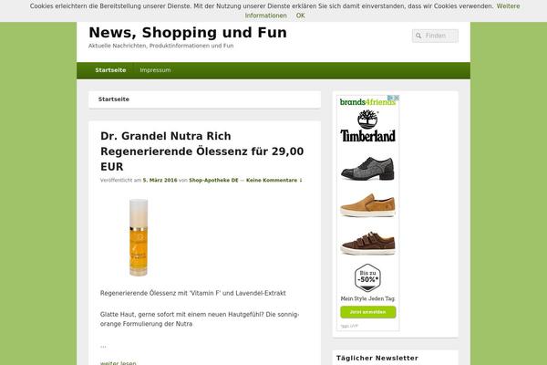 Catch Box theme site design template sample