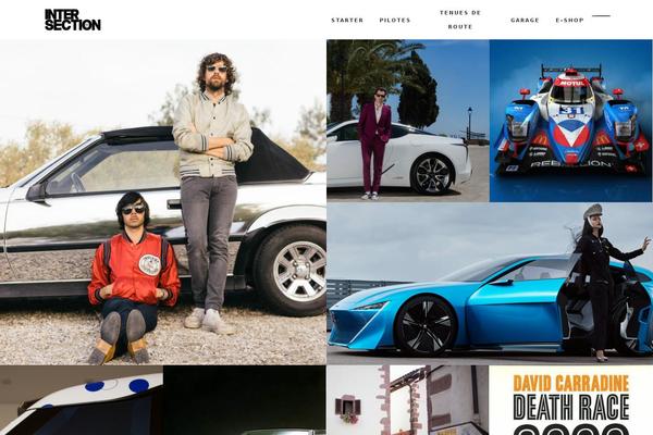 Escher theme site design template sample