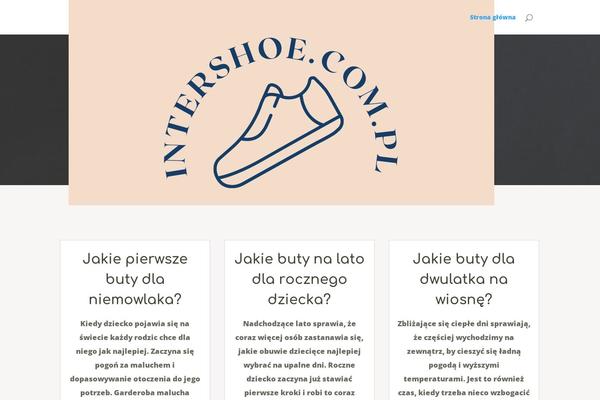 Divi theme site design template sample