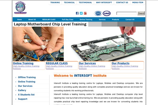 intersoftin.com site used Intersoft