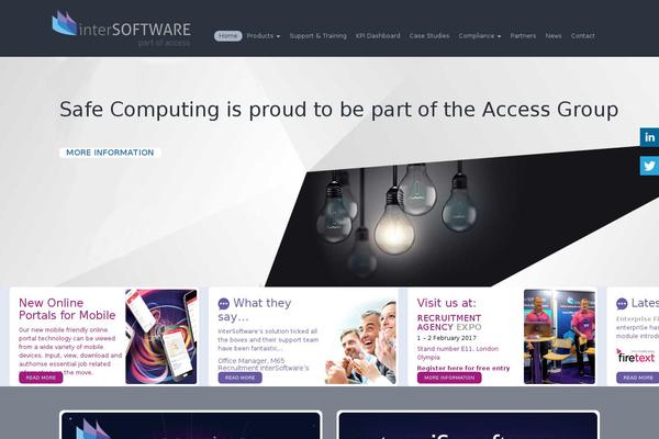 intersoftware.com site used Intersoftware