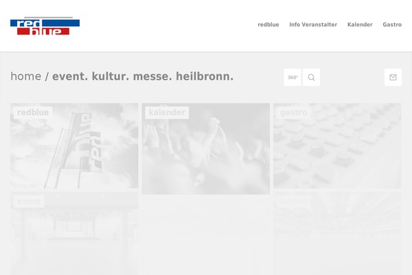 RedBlue theme websites examples