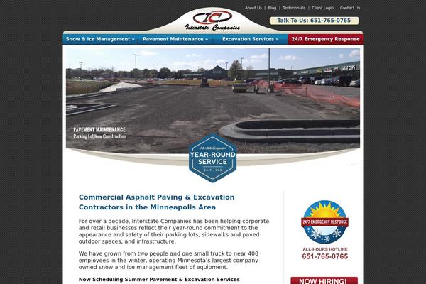 The Station theme site design template sample