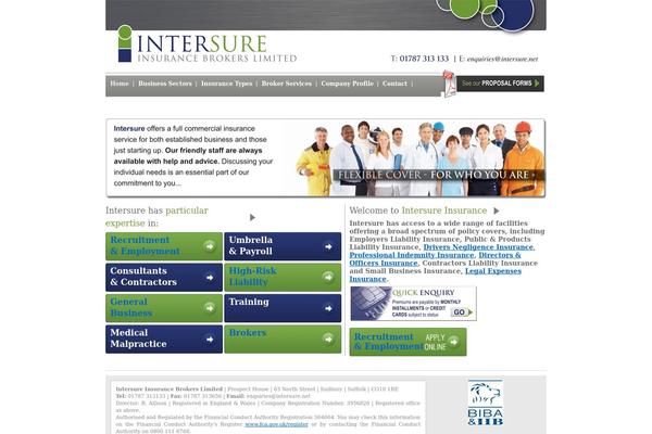 Site using WordPress Content Slide plugin