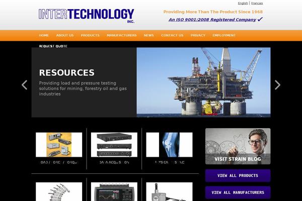 intertechnology.com site used Wordpress-naked