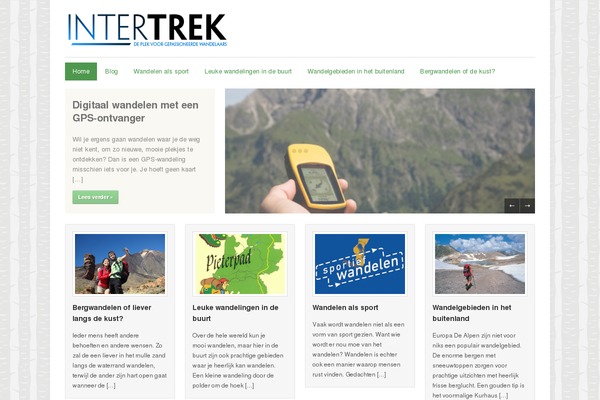 Discovery theme site design template sample