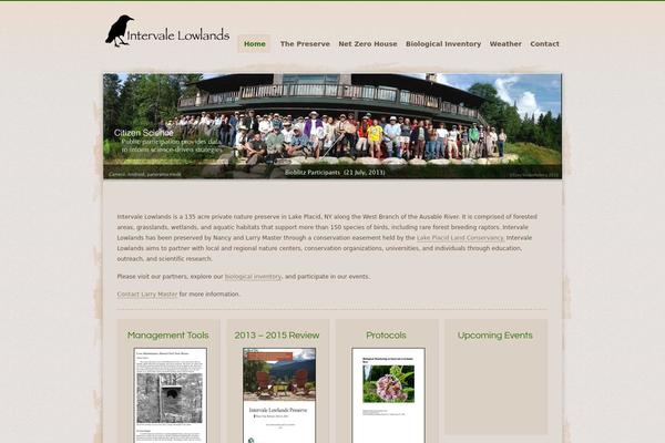 Organic Web theme site design template sample