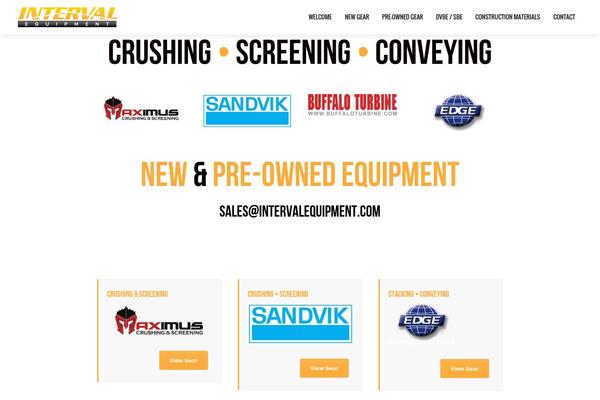 Jarvis theme site design template sample