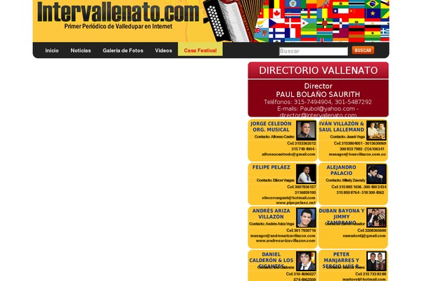 Site using Polaroid Gallery plugin