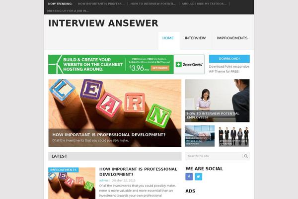 Site using Social PopUP - Facebook, Twitter & Google+ plugin