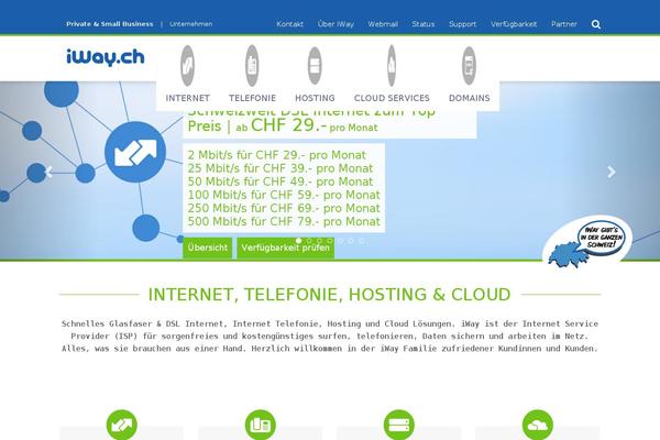 Site using Easy-slide-in plugin
