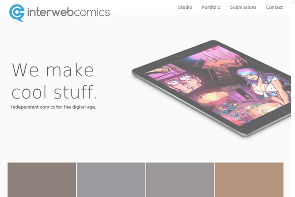 interwebcomics.com site used Cubo