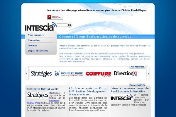 Exponent theme site design template sample