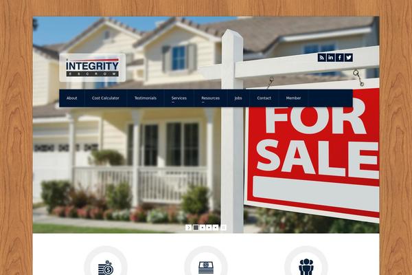 intescrow.com site used Tellus