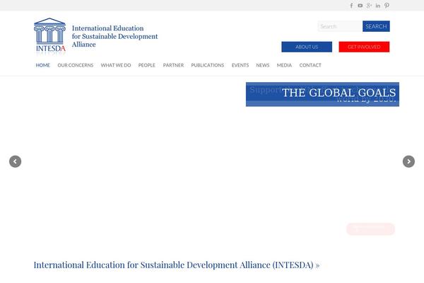 intesda.org site used Ambition-pro