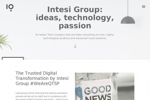 Grafik theme site design template sample