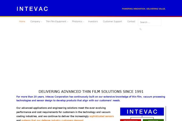 intevac.com site used Ascend_premium