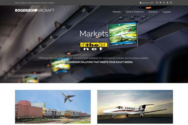 Aaika theme site design template sample