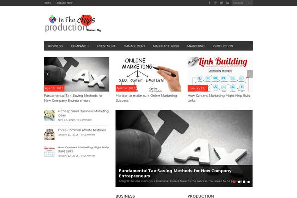Magazon Wp theme site design template sample