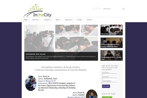 Abundance theme site design template sample