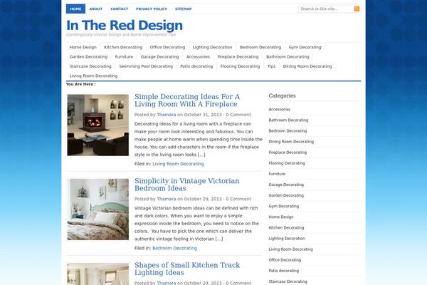 Freshlife theme site design template sample