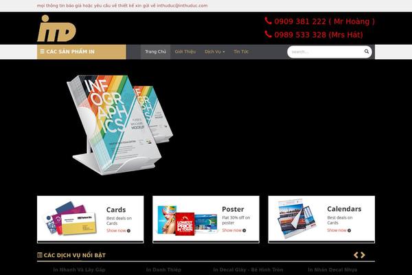 inthuduc.com site used Netsa.vn