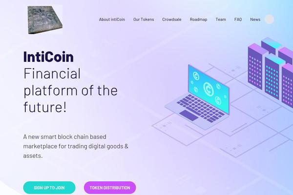 inticoin.com site used Cryption