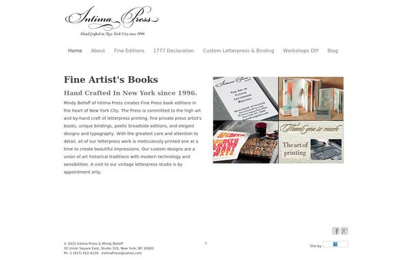 Site using Portfolio-slideshow-pro plugin