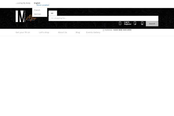 Martfury-child theme site design template sample